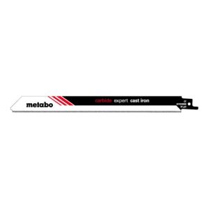 Metabo 2 Säbelsägeblätter „expert cast iron“ 225 x 1,25 mm, HM-beschichtet, Korn 30