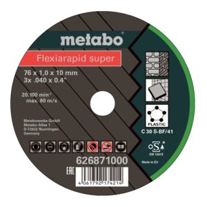 Metabo 5 Flexiarapid Super 76×1,0x10,0 mm Universal