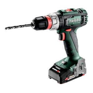 Metabo Akku-Bohrschrauber BS 18 L Quick metaBOX 145; 18V 2x2Ah Li-Power + SC 30