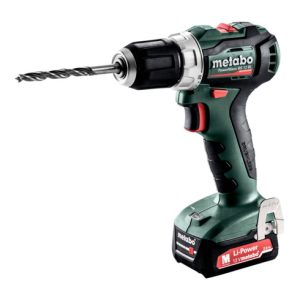 Metabo Akku-Bohrschrauber PowerMaxx BS 12 BL metaBOX 118; 12V 2x2Ah Li-Power + SC 30