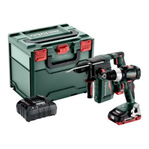 Metabo Akku Combo Set 2.3.6 18 V BS 18 LT BL + KH 18 LTX BL 24; metaBOX 340
