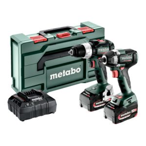 Metabo Akku Combo Set 2.9.3 18V BS 18 LT BL + SSW 18 LT 300 BL; metaBOX 145 L