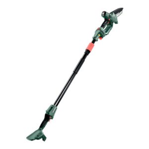 Metabo Akku-Gehölzsäge MS 18 LTX 15 Set mit Teleskopstab; Karton; 18V x + Metabo Akku-Gehölzsäge MS 18 LTX 15 Set mit Teleskopstab; Karton; 18V x +