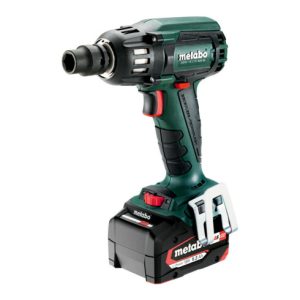 Metabo Akku-Schlagschrauber SSW 18 LTX 400 BL metaBOX 145; 18V 2×5.2Ah Li-Power + ASC 55