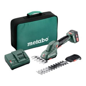 Metabo Akku-Strauch- und Grasschere PowerMaxx SGS 12 Q Werkzeugtasche; 12V 1x2Ah Li-Power + SC 30 Metabo Akku-Strauch- und Grasschere PowerMaxx SGS 12 Q Werkzeugtasche; 12V 1x2Ah Li-Power + SC 30