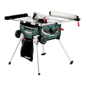Metabo Akku-Tischkreissäge TS 36-18 LTX BL 254 mit Untergestell und Trolleyfunktion; Karton