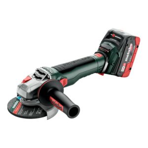 Metabo Akku-Winkelschleifer WB 18 LT BL 11-125 Quick metaBOX 165 L; 18V 2×5.5Ah LiHD + ASC 145