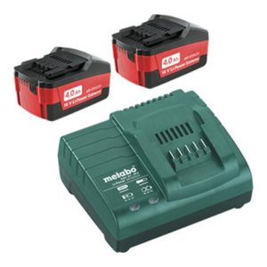 METABO Akku-Starter-Set Li-Power, Akkukapazität: 4Ah