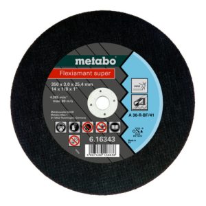Metabo Flexiamant super 350×3,0x25,4 Inox, Trennscheibe, gerade Ausführung