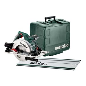 Metabo Handkreissäge KS 55 FS Set mit Führungsschiene FS 80; Kunststoffkoffer