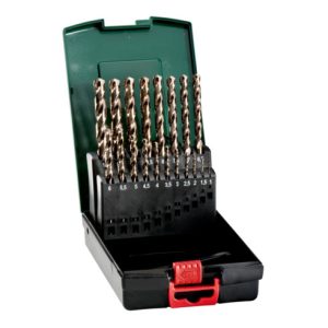 Metabo HSS-Co Kunststoffkassette SP, 19-teilig