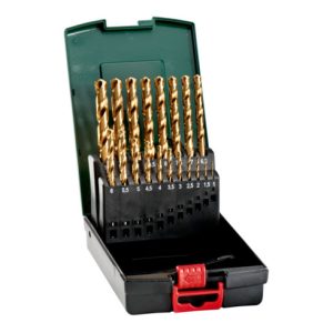 Metabo HSS-TiN-Bohrerkassette, 19-teilig