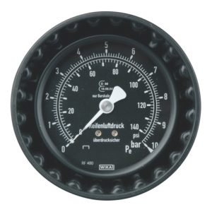 Metabo Manometer Ø 80 mm mit Schutzkappe (1-10 bar) für RF 480 Metabo Manometer Ø 80 mm mit Schutzkappe (1-10 bar) für RF 480