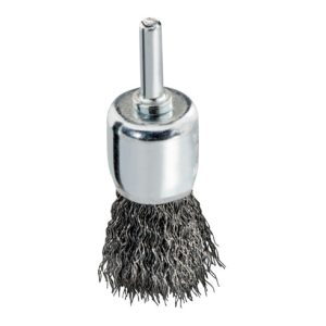 Metabo Pinselbürste 25×0,3 mm/ 6 mm, Stahl gewellt, mit 6mm Schaft
