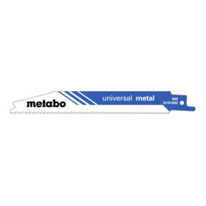 Metabo 5 Säbelsägeblätter „universal metal“ 150 x 0,9 mm, BiM, progressiv