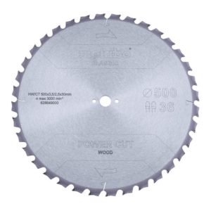 Metabo Sägeblatt „power cut wood – classic“, 500×30 Z36 TZ 15°