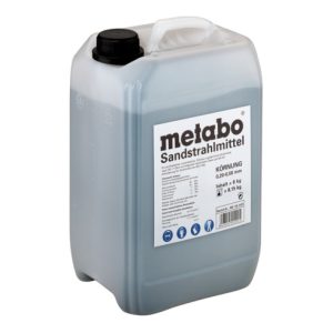 Metabo Sandstrahlmittel, Körnung 0,2 – 0,5 mm, Kanister 8 kg