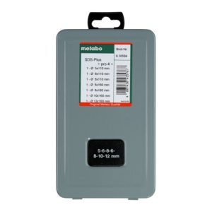 Metabo SDS-plus Pro4 (2C) Bohrersatz, 7tlg.