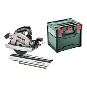 Metabo Akku-Handkreissäge KS 18 LTX 66 BL Set mit Kappschiene KFS 44; metaBOX 340