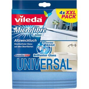 Microfasertuch vileda®, 1 Stück, extrem saugfähig, streifen- und fusselfreie Reinigung Microfasertuch vileda®, 1 Stück, extrem saugfähig, streifen- und fusselfreie Reinigung