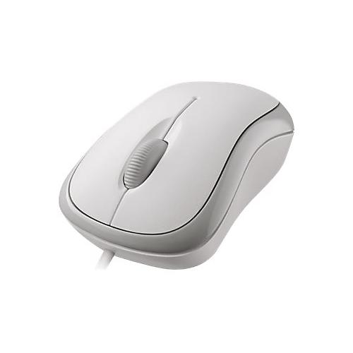 Microsoft Basic Optical Mouse for Business - Maus - rechts- und linkshändig - optisch - 3 Tasten - kabelgebunden