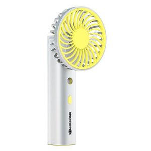 Mini Ventilator mit Luftbefeuchtung Air Fresh Mini, 3 Geschwindigkeiten, 15 ml/h, 3,5 W, USB, B 76 x T 55 x H 166 mm, gr.-gelb Mini Ventilator mit Luftbefeuchtung Air Fresh Mini, 3 Geschwindigkeiten, 15 ml/h, 3,5 W, USB, B 76 x T 55 x H 166 mm, gr.-gelb