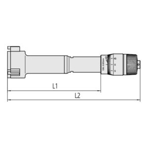 Mitutoyo 3-Linien Innenmessschraube Holtest 16-20mm, 0,005mm
