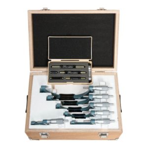 Mitutoyo Bügelmessschrauben Satz einfache Ausführung, 150-300 mm, (6 Stk.), 0,01 mm Mitutoyo Bügelmessschrauben Satz einfache Ausführung, 150-300 mm, (6 Stk.), 0,01 mm