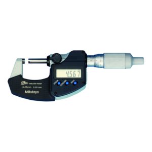 Mitutoyo Digitale Bügelmessschraube IP65 0-25mm, Digimatic, Ratschentrommel Mitutoyo Digitale Bügelmessschraube IP65 0-25mm, Digimatic, Ratschentrommel