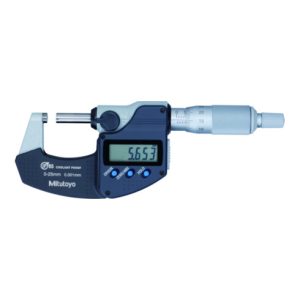 Mitutoyo Digitale Bügelmessschraube IP65 0-25mm, ohne Datenausgang Mitutoyo Digitale Bügelmessschraube IP65 0-25mm, ohne Datenausgang