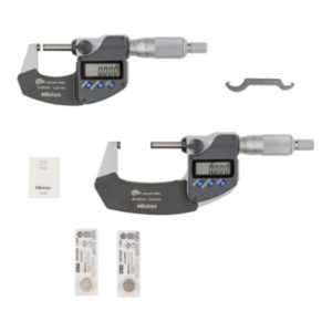 Mitutoyo Digitale Bügelmessschraube IP65 im Satz 0-50mm (2 Stk.) Mitutoyo Digitale Bügelmessschraube IP65 im Satz 0-50mm (2 Stk.)