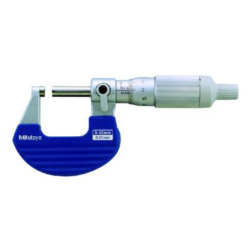 Mitutoyo Ratschentrommel Bügelmessschraube 0-25mm, 0,01mm