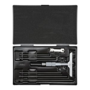 Mitutoyo Tiefenmessschraube, wechselbare Einsätze 0-150 mm, 101 mm Basis Mitutoyo Tiefenmessschraube, wechselbare Einsätze 0-150 mm, 101 mm Basis