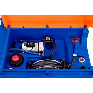 Mobile Tankstelle CEMO Blue-Mobil EASY Premium, mit Membranpumpe CEMATIC BLUE 230 V, 980 l Tank für AdBlue®, Zähler K24, B 1270 x T 1070 x H 1120 mm Mobile Tankstelle CEMO Blue-Mobil EASY Premium, mit Membranpumpe CEMATIC BLUE 230 V, 980 l Tank für AdBlue®, Zähler K24, B 1270 x T 1070 x H 1120 mm