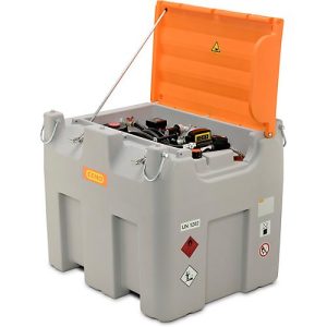 Mobile Tankstelle CEMO DT-Mobil Easy Premium, Elektropumpe Cematic Duo 24/12 V, Dieseltank, 980 l, B 1270 x T 1070 x 1120 mm Mobile Tankstelle CEMO DT-Mobil Easy Premium, Elektropumpe Cematic Duo 24/12 V, Dieseltank, 980 l, B 1270 x T 1070 x 1120 mm