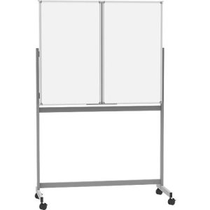 Mobile Whiteboard-Klapptafel MAULstandard, weiß kunststoffbeschichtet, magnethaftend, 2 Flügel, B 1500 x H 1000 mm Mobile Whiteboard-Klapptafel MAULstandard, weiß kunststoffbeschichtet, magnethaftend, 2 Flügel, B 1500 x H 1000 mm
