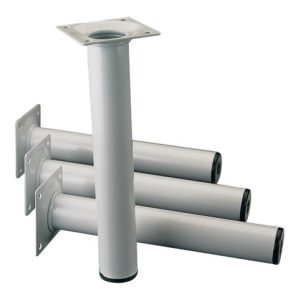 Möbelfuß weißalu.30mm H.300mm Platte ELEMENT SYSTEM