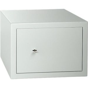 Möbeltresor Format Atlanta, 23 l, Türanschlag rechts, Doppelbartschloss, 2 Schlüssel, B 420 x T 380 x H 300 mm, lichtgrau RAL 7035 Möbeltresor Format Atlanta, 23 l, Türanschlag rechts, Doppelbartschloss, 2 Schlüssel, B 420 x T 380 x H 300 mm, lichtgrau RAL 7035