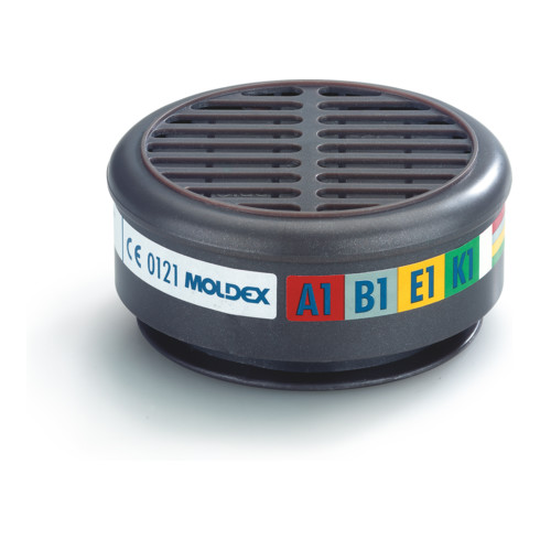 Moldex Gasfilter 8900 ABEK1 max.0,1Vol.% Breite 30xAGW-Wert EN1438:2004+A1:2008