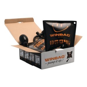 Montagekissen Winbag Trgf.135kg Ku.schwarz 4 St.im Krt.