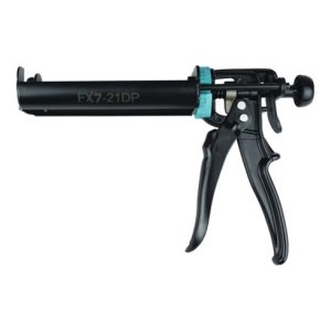 Montagepistole 2K schwarz lack. für Doppelkartuschen 210ml Montagepistole 2K schwarz lack. für Doppelkartuschen 210ml