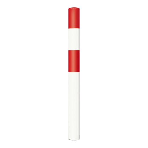 Moravia Rammschutz Poller Black Bull S Stahl rot/weiss 90 x 1600 mm
