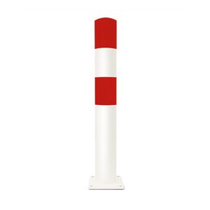 Moravia Rammschutz-Poller L Stahl rot/weiss 159 x 1200 mm zum Aufdübeln Moravia Rammschutz-Poller L Stahl rot/weiss 159 x 1200 mm zum Aufdübeln
