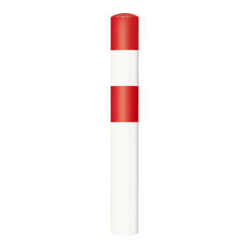 Moravia Rammschutz-Poller L Stahl rot/weiss 159 x 1600 mm 1200 mm Überflur