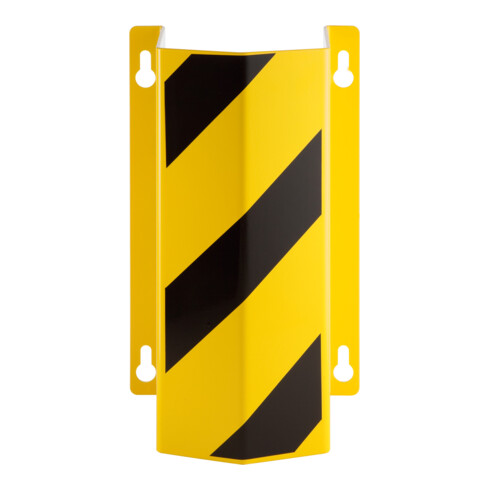 Moravia Rohrschutz klein 500 schwarz/gelb zur Wandmontage 500 x 292 x 230 mm