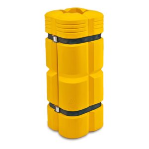 Moravia Säulenschutz aus PE gelb 1100 mm hoch für Rechtecksäulen Seitenlänge 200-300 mm Moravia Säulenschutz aus PE gelb 1100 mm hoch für Rechtecksäulen Seitenlänge 200-300 mm