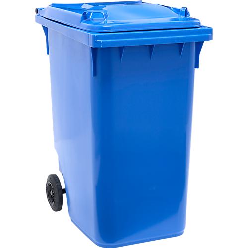 Mülltonne GMT, 360 l, fahrbar, blau