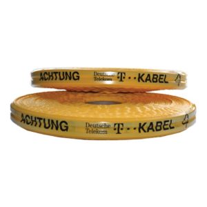 Multicoll Trassenwarnband L.250 m B.50mm Aufdruck A. Deutsche Telekom T-Kabel Multicoll Trassenwarnband L.250 m B.50mm Aufdruck A. Deutsche Telekom T-Kabel