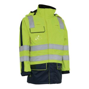 Multinorm-Warnschutzjacke SECURETECH Gr.L gelb/marineblau ELKA RAINWEAR
