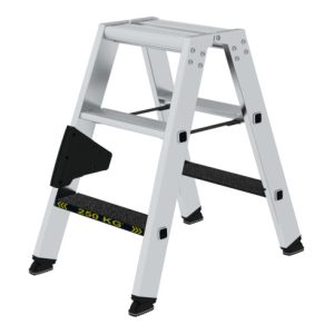 MUNK Günzburger Steigtechnik A-Stehleiter 250kg beids.clip-step R13 3 Stufen